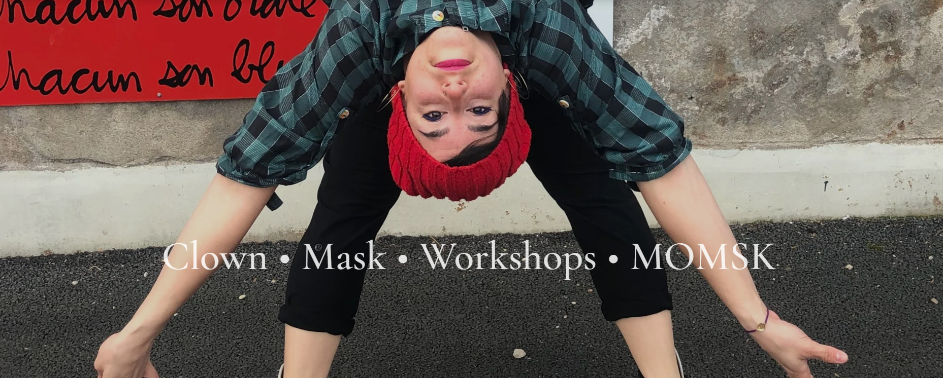 Ruthie performing clown